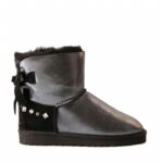 UGG Mini Bailey BRAID Glitter Black