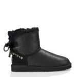 UGG Mini Bailey Braid Metallic Black
