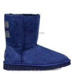 UGG Classic Short Crystal Bow Navy