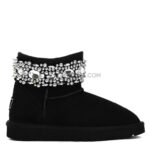 UGG Jimmy Choo Multicrystal Black