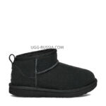 UGG Kids Classic Ultra Mini Black